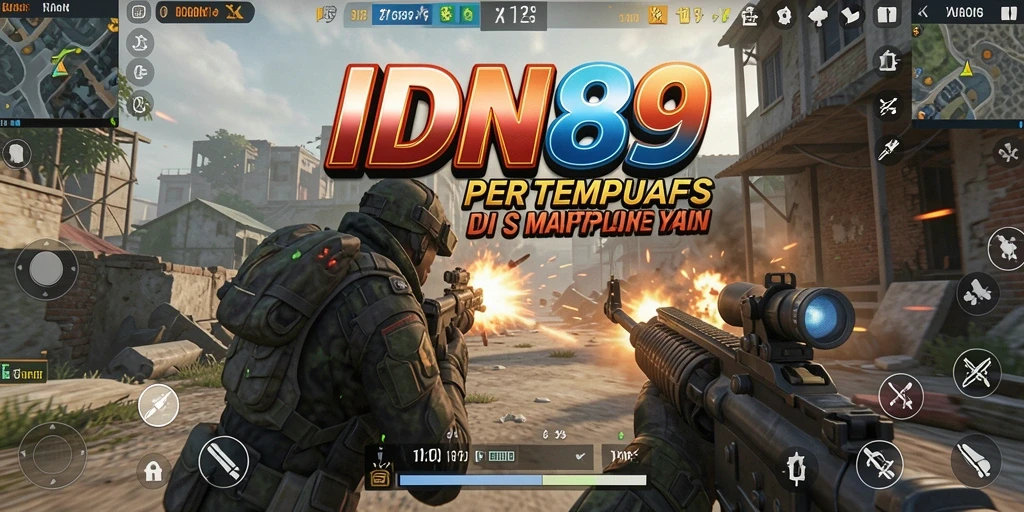 Tampilan gameplay dari IDN89 yang intens dan seru.